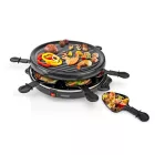 MELISSA raclette - gourmet - grill sütő, 6 személyes, 800 W | O 29 cm | Tapadásmentes bevonat