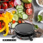 MELISSA raclette - gourmet - grill sütő, 6 személyes, 800 W | O 29 cm | Tapadásmentes bevonat