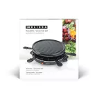 MELISSA raclette - gourmet - grill sütő, 6 személyes, 800 W | O 29 cm | Tapadásmentes bevonat