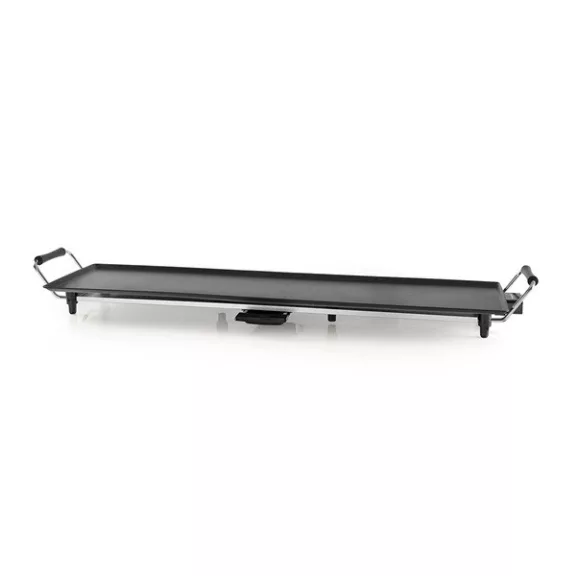 MELISSA teppanyaki látvány grillsütő, 1800W, szabályozható hőmérséklet, csepptálca, sütőfelület 90 x 23 cm MELISSA teppanyaki látvány grillsütő, 1800W, szabályozható hőmérséklet, csepptálca, sütőfelület 90 x 23 cm