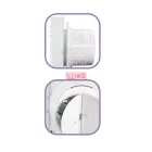 Fali elszívó ventilátor időzitővel, 100 mm
