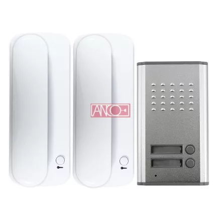 2 lakásos audio kaputelefon szett
