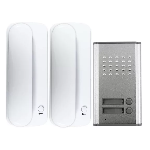 2 lakásos audio kaputelefon szett 2 lakásos audio kaputelefon szett