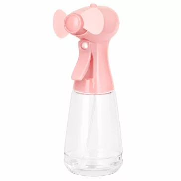   Kézi ventilátor - párafunkcióval, víztartállyal - 2 x AA - 9,9 x 7,7 x 21,5 cm - 3 szín