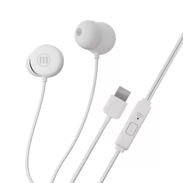 Maxell vezetékes fülhallgató - fehér - USB-C (INBAX)