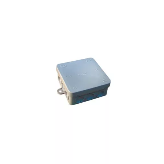 GAO 5221H IP54 kötődoboz, 85 x 85 mm, falon kívüli, vízmentes, szürke GAO 5221H IP54 kötődoboz, 85 x 85 mm, falon kívüli, vízmentes, szürke