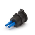 Szivargyújtó helyére beépíthető USB aljzat,