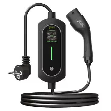   Elektromos autó töltőállomás táskával - EVSE Type2 - 5 m - max. 3,5 kW - 1 x 16A - 110-240V AC