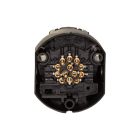 Utánfutó csatlakozó aljzat - 13 pólusú - 12V