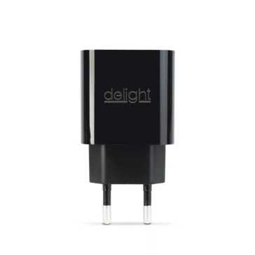 Adapter - Type-C - gyorstöltő, PD20W - fekete