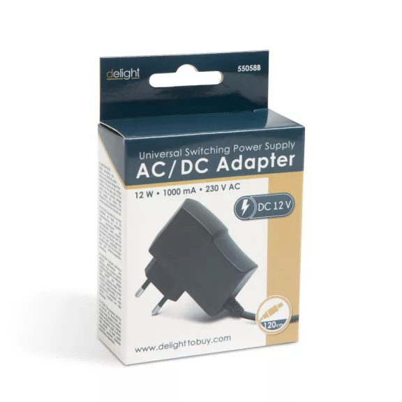 Adapter 12V • 12W • 1000mA Adapter 12V • 12W • 1000mA