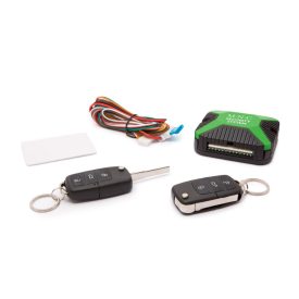   Távirányítós központizár vezérlő szett bicskakulcsos távirányítókkal