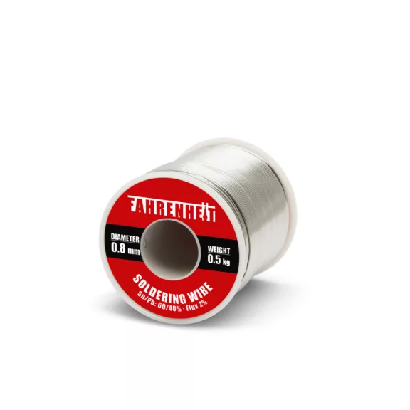 Forrasztó ón Ø 0,8 mm • 0,5 kg Forrasztó ón Ø 0,8 mm • 0,5 kg