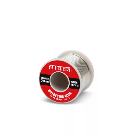 Forrasztó ón Ø 2 mm • 0,25 kg