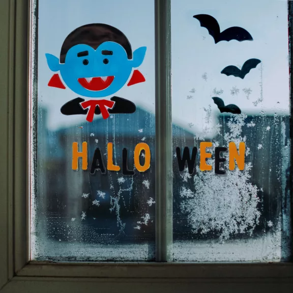 Zselés ablakdekor - halloween Zselés ablakdekor - halloween