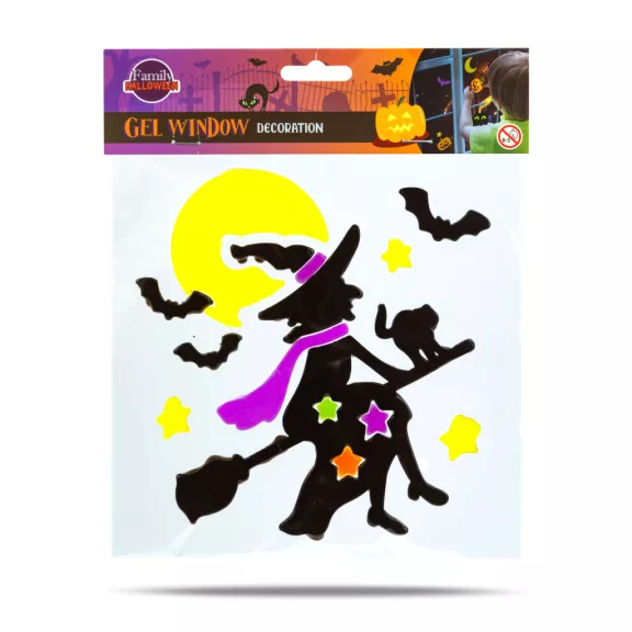Zselés ablakdekor - halloween Zselés ablakdekor - halloween