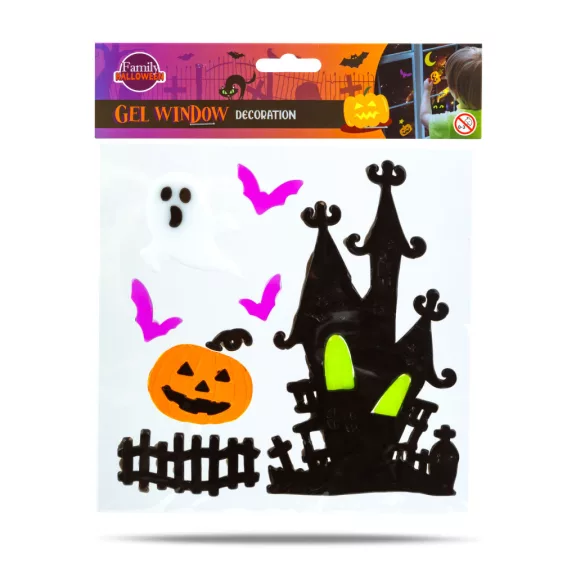 Zselés ablakdekor - halloween Zselés ablakdekor - halloween