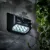 Mozgásérzékelős szolár lámpa - 14 x 6,5 x 10 cm - 8 x SMD LED