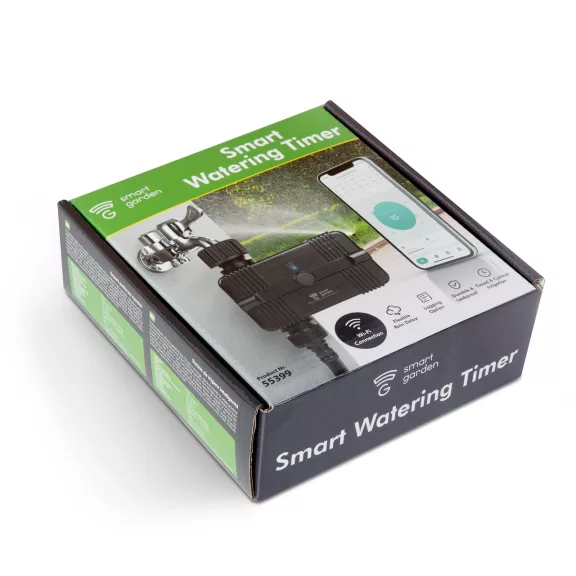 Smart öntözésvezérlő - Wi-Fi - 3/4" - max 1700L/h - 4 x AA Smart öntözésvezérlő - Wi-Fi - 3/4" - max 1700L/h - 4 x AA