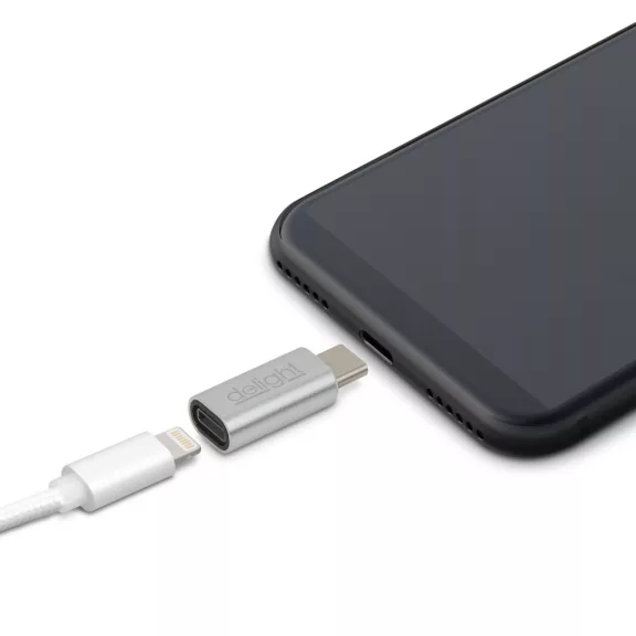 Adapter - iPhone lightning - Type-C Adapter - iPhone lightning - Type-C