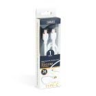 Adatkábel - Type-C / Type-C - fehér - 1 m - 3 A - 60 W