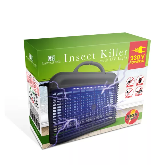 UV rovarcsapda - 230V, felakasztható - fekete UV rovarcsapda - 230V, felakasztható - fekete