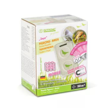Galambriasztó LED visszajelzővel 6 x AAA