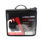 Autós üléshuzat szett  - 9 db-os pillangós / fekete - HSA009