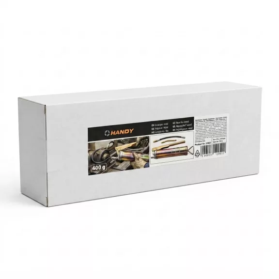 Zsírzópisztoly - fém - 400 g - 350 x 54 mm