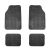 Autós gumiszőnyeg szett - 68 x 44 cm, 44 x 34 cm - PVC - fekete