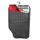 Autós gumiszőnyeg szett - 68 x 44 cm, 44 x 34 cm - PVC - fekete