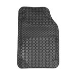 Autós gumiszőnyeg szett - 68 x 44 cm, 44 x 34 cm - PVC - fekete