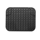 Autós gumiszőnyeg szett - 68 x 44 cm, 44 x 34 cm - PVC - fekete