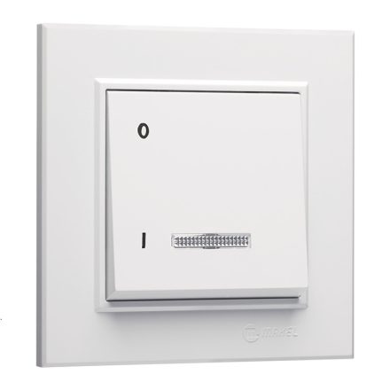 Karea 2 pólusú kapcsoló fehér