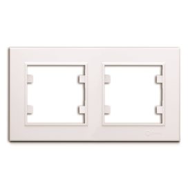 Karea 2-es keret, vízszintes, fehér