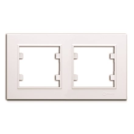 Karea 2-es keret, vízszintes, fehér