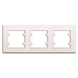 Karea 3-as keret, vízszintes, fehér