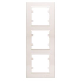 Karea 3-as keret, vertikális, fehér