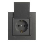 Karea 1-es földelt dugalj csapfedeles