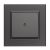 Karea nyomókapcsoló antracit