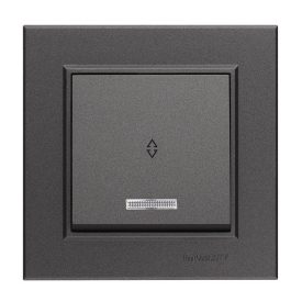 Karea váltókapcsoló jelzőfénnyel