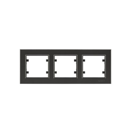 Karea 3-as keret, vízszintes, antracit