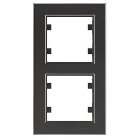 Karea 2-es keret, vertikális, antracit