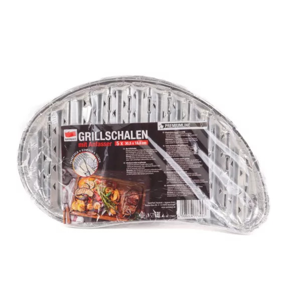 Grill sütőlemez - alumínium - 5 db / csomag Grill sütőlemez - alumínium - 5 db / csomag