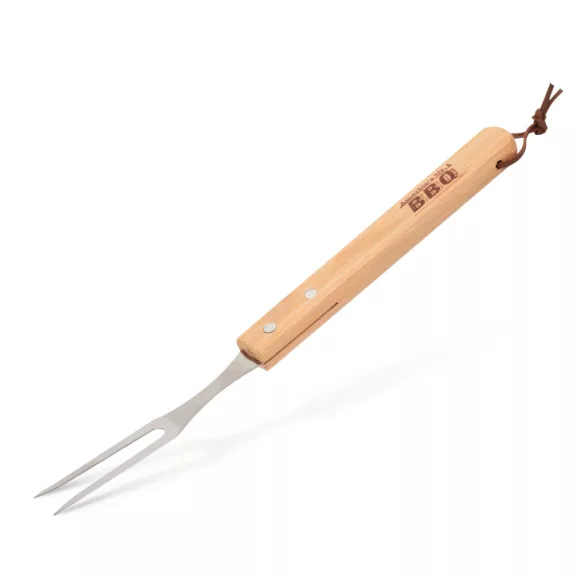 Grillező eszköz szett - 3 db-os - fa nyéllel Grillező eszköz szett - 3 db-os - fa nyéllel