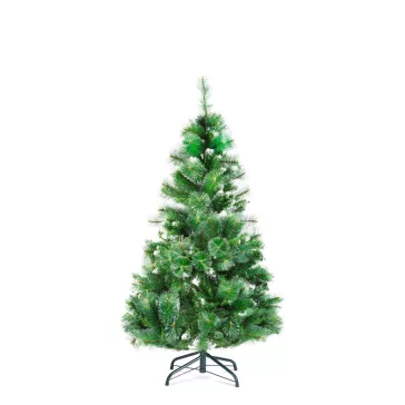   Műfenyő - 150 cm - ezüstfenyő dús ágakkal - PVC - havas