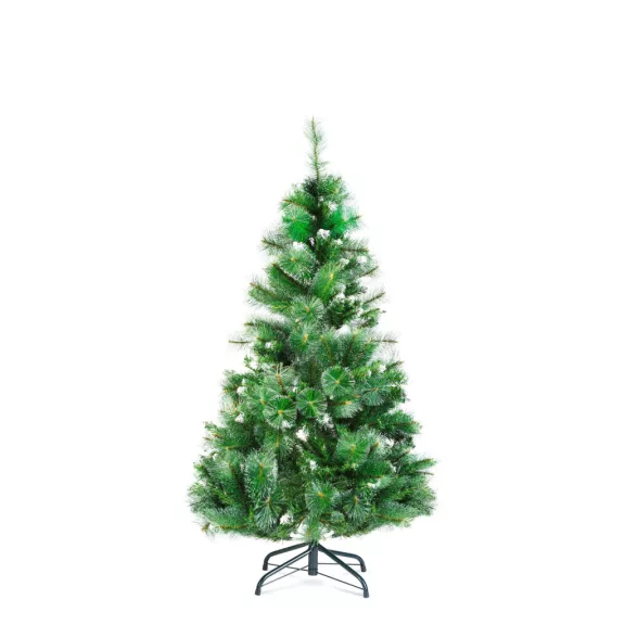 Műfenyő - 150 cm - ezüstfenyő dús ágakkal - PVC - havas Műfenyő - 150 cm - ezüstfenyő dús ágakkal - PVC - havas