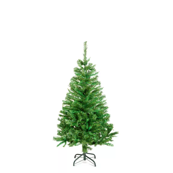Műfenyő - 120 cm - lucfenyő - kétszínű - PVC Műfenyő - 120 cm - lucfenyő - kétszínű - PVC