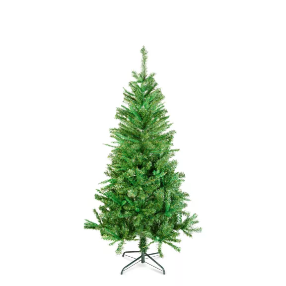 Műfenyő - 150 cm - lucfenyő - kétszínű - PVC