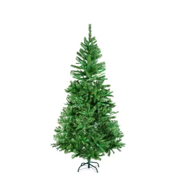 Műfenyő - 180 cm -  lucfenyő - kétszínű - PVC
